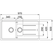FRANKE BASIS BFG 651 миндаль