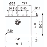 FRANKE MRG 610-54 FTL сахара