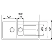 FRANKE BASIS BFG 651 3,5IN белый