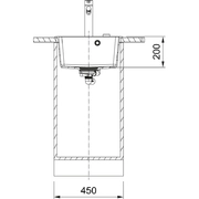 FRANKE CENTRO CNG 610/210-39 бежевый