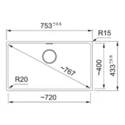 FRANKE MARIS MRG 210/110-72 оникс