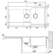 FRANKE MARIS MRG 651 белый