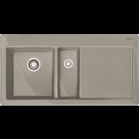 FRANKE MYTHOS MTK 651-100 чаша слева жемчужно-серый