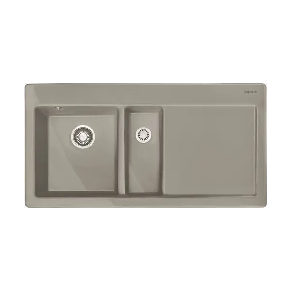 FRANKE MYTHOS MTK 651-100 чаша слева жемчужно-серый