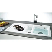 FRANKE MYTHOS MTK 651-100 чаша справа жемчужно-серый