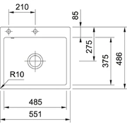 FRANKE MYTHOS MTK 210-58 белый