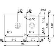 FRANKE Box Center BWX 220-41-27, вентиль-автомат