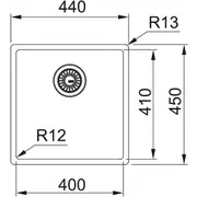 FRANKE MYTHOS BXM 210/110-40 F-INOX золото