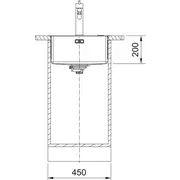 FRANKE MYTHOS BXM 210/110-40 F-INOX золото