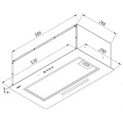 AKPO WK-11 Mio glass 60 см черный