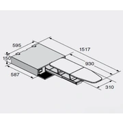 ASKO HI1153W выдвижная гладильная доска