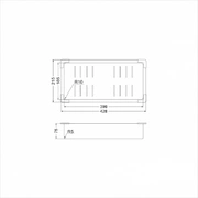Emar Корзина EMB-405 к мойке 125А