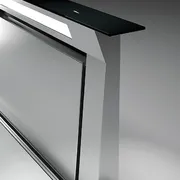 FALMEC DOWNDRAFT GLASS BLACK 90