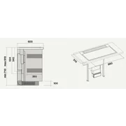 FALMEC SINTESI 90 P.E.U. INOX 880