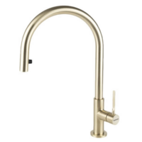 FALMEC TREVI ROUND PVD BRUSHED PALE GOLD