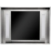 Konigin Geometry Inox/Black Glass