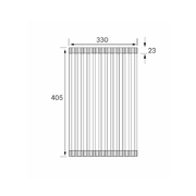 Paulmark Ролл-мат R405-BS брашированная сталь